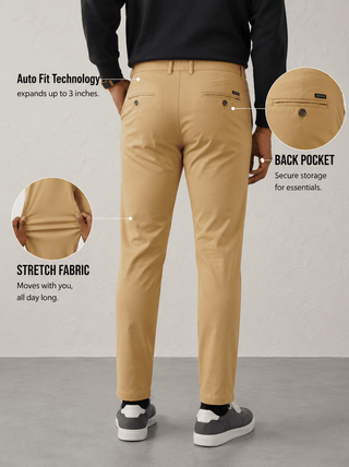 The Regular Fit Daylong Chino - Old Camel