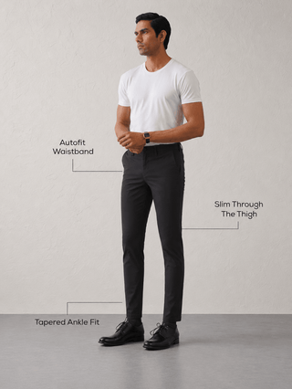 The Slim Fit Daylong Chino - Black Beast