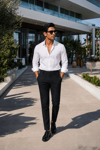 The Slim Fit Daylong Chino - Black Beast
