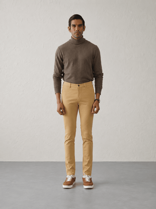 The Slim Fit Travel Chino - Khaki
