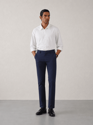 The Slim Fit Travel Chino - Navy