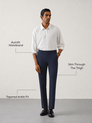 The Slim Fit Travel Chino - Navy