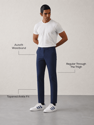 The Regular Fit Daylong Chino - Knight Blue