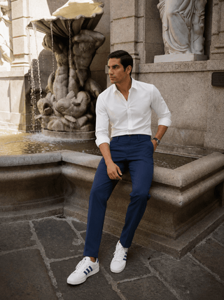 The Regular Fit Daylong Chino - Knight Blue