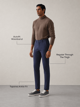 The Regular Fit Daylong Chino - Night Navy