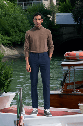 The Regular Fit Daylong Chino - Night Navy