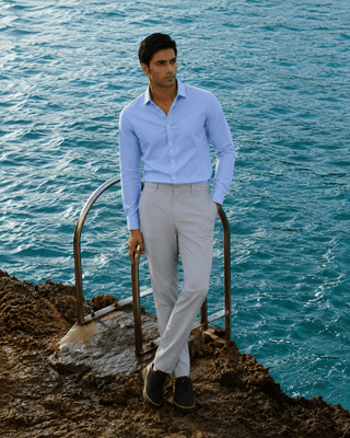 The Regular Fit Daylong Chino - Raspberry Dolphin