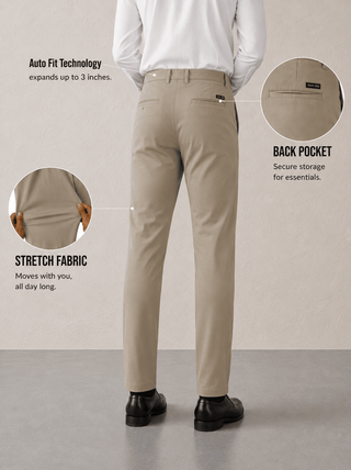 The Regular Fit Daylong Chino - Square Potato