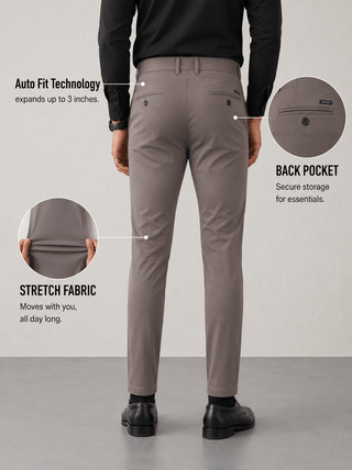 The Slim Fit Daylong Chino - Brown Town