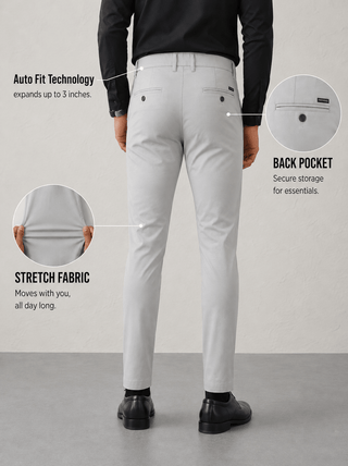 The Slim Fit Daylong Chino - Naked Elephant