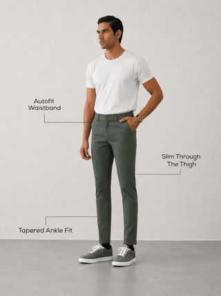 The Slim Fit Daylong Chino - Stained Olive
