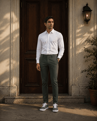 The Slim Fit Daylong Chino - Stained Olive
