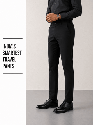 The Slim Fit Travel Chino - Black