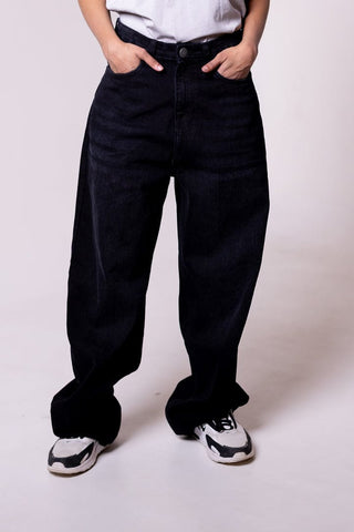 Baggy fit Denim - Charcoal Black - Gimaq - The magic shuffle!