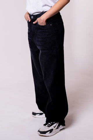 Baggy fit Denim - Charcoal Black - Gimaq - The magic shuffle!