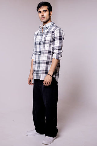 Black White Checkered Shirt - Gimaq - The magic shuffle!