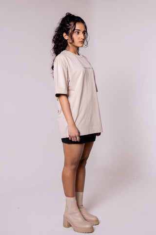 Chasing the Sun Printed Oversized T-shirt - Gimaq - The magic shuffle!