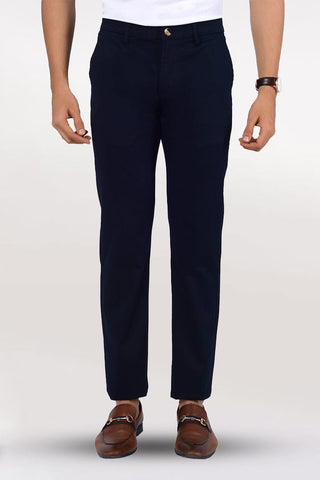 Men's Regular Fit Cotton Trousers Black - Gimaq - The magic shuffle!
