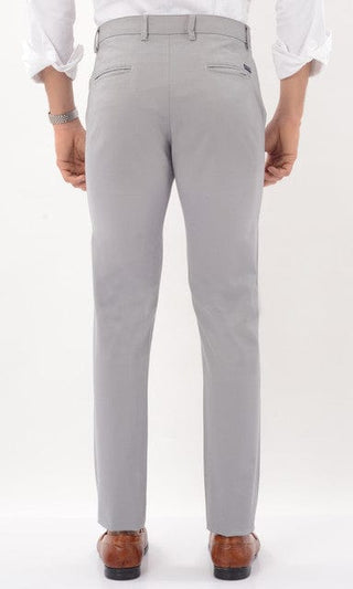 Men's Slim Fit Formal Trouser - Grey - Gimaq - The magic shuffle!
