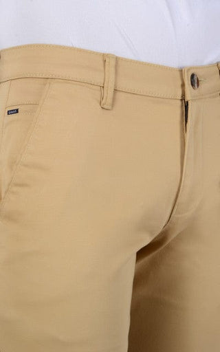 Men's Slim Fit Formal Trouser - Khaki - Gimaq - The magic shuffle!