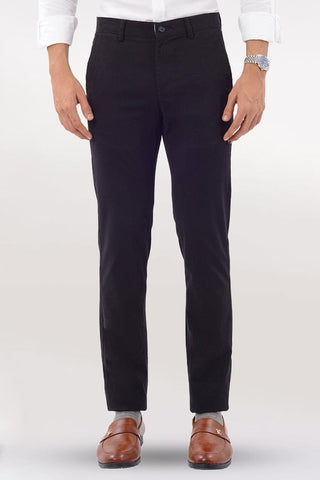 Men's Wear Slim Fit Formal Trouser - Black - Gimaq - The magic shuffle!