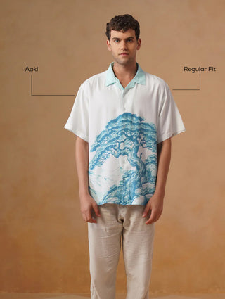 Aoki - Regular Fit, Half Sleeve Shirt