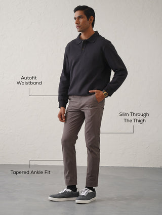 The Slim Fit Daylong Chino - Brown Town