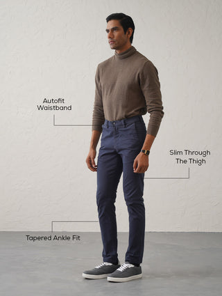 The Regular Fit Daylong Chino - Night Navy