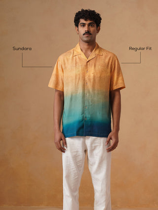 Sundara - Regular Fit, Half Sleeve Printed Shirt