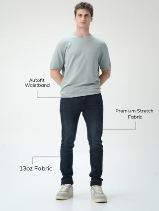 Skinny fit City Denim- Royal Navy