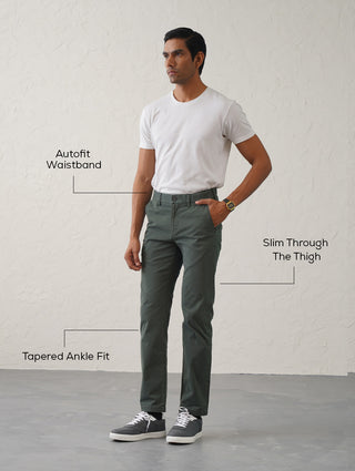 The Regular Fit Daylong Chino - Stained Olive