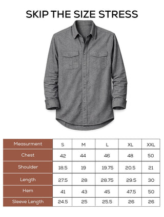 Full Sleeve Safari Shirt – Grey