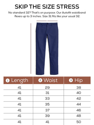 The Regular Fit Daylong Chino - Knight Blue