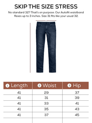 Slim fit City Denim- Moroccan Indigo