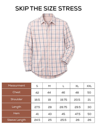Pink Checked Cotton Shirt – Regular Fit