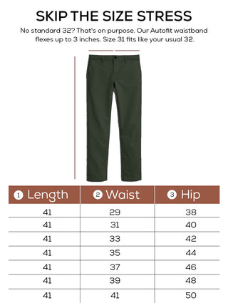 The Slim Fit Daylong Chino - Stained Olive