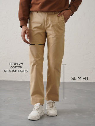 The Slim Fit Daylong Chino - Old Camel