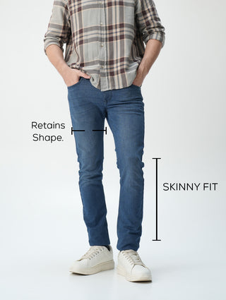 Skinny fit City Denim- Alaska Dark Blue