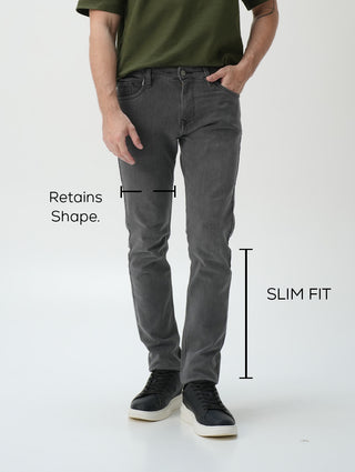 Slim fit City Denim- London Grey