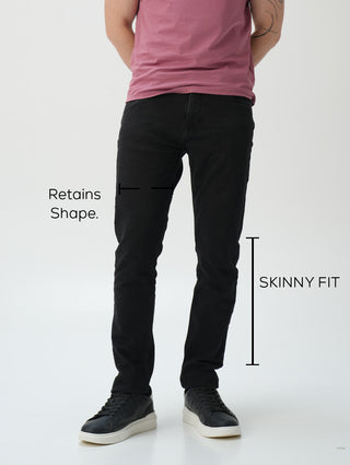 Skinny fit City Denim- Bombay Black