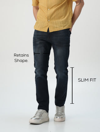 Slim fit City Denim- Royal Navy