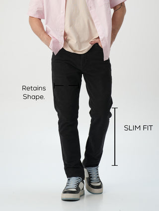 Slim fit City Denim- Bombay Black
