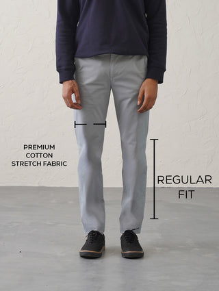 The Regular Fit Daylong Chino - Raspberry Dolphin