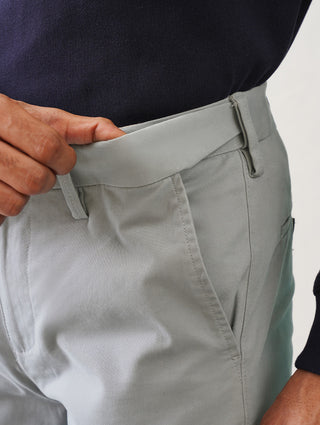 The Regular Fit Daylong Chino - Stone Mouse