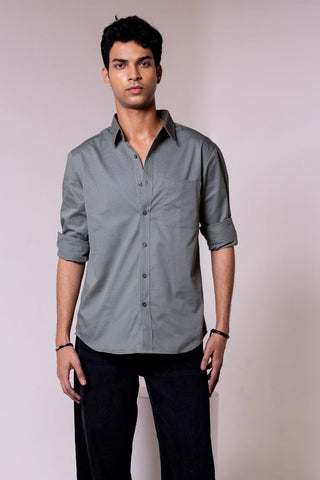 Regular Fit Sea Green Shirt - Gimaq - The magic shuffle!