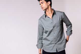 Regular Fit Sea Green Shirt - Gimaq - The magic shuffle!