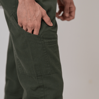 Sleek Cargo Pants - Olive - Gimaq - The magic shuffle!