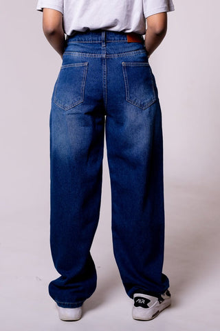 Straight fit Denim - Indigo Blue - Gimaq - The magic shuffle!