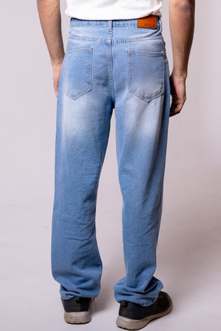 Straight fit Denim - Washed Blue - Gimaq - The magic shuffle!