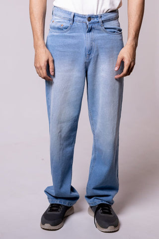 Straight fit Denim - Washed Blue - Gimaq - The magic shuffle!